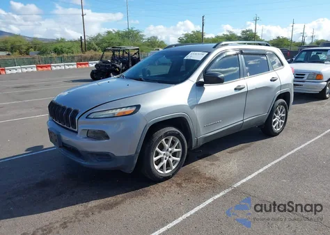 2016 Jeep Cherokee Sport from USA, damaged, VIN 1C4PJLAB1GW107420